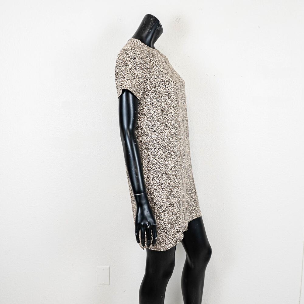 Jenni Kayne Leopard T-Shirt Dress Size XS $315 - Picture 5 of 14